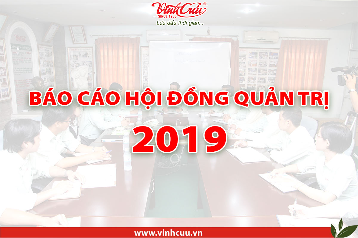 Báo Cáo Hội Đồng Quản Trị 2019