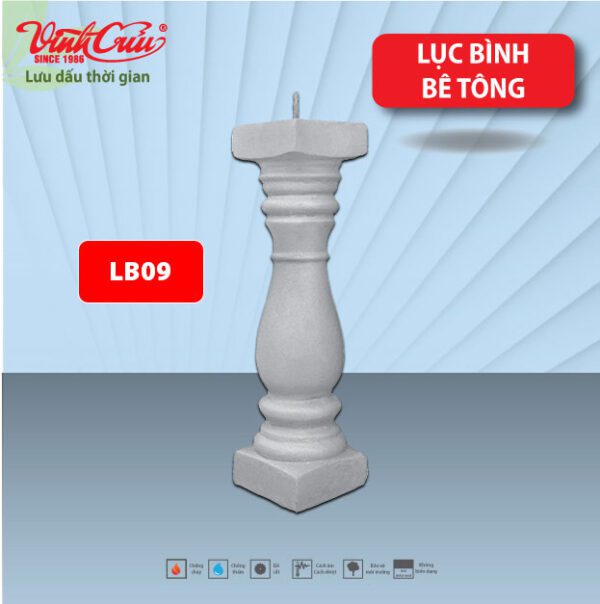 Lục bình bê tông Vĩnh Cửu - LB09