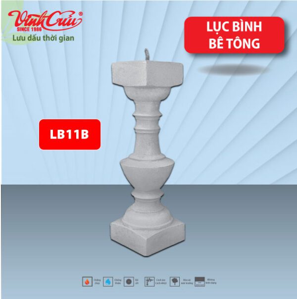 Lục bình bê tông Vĩnh Cửu - LB11B